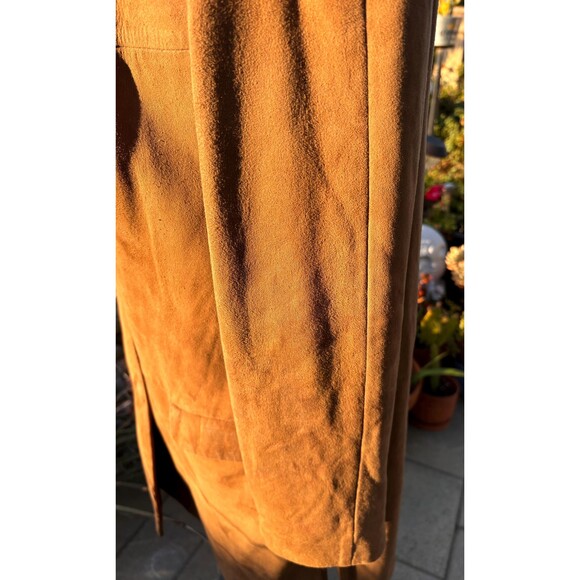 Cresco Country Sportswewr Suede Coat with Fur Collar - Picture 7 of 10